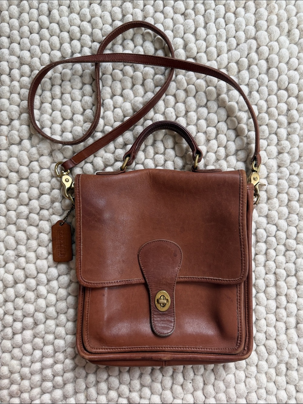 Vintage Coach Station Bag style 5130